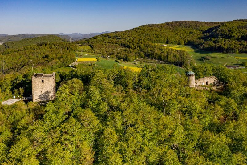Vordere Wartenberg Ruine, Muttenz, Switzerland, Switzerland